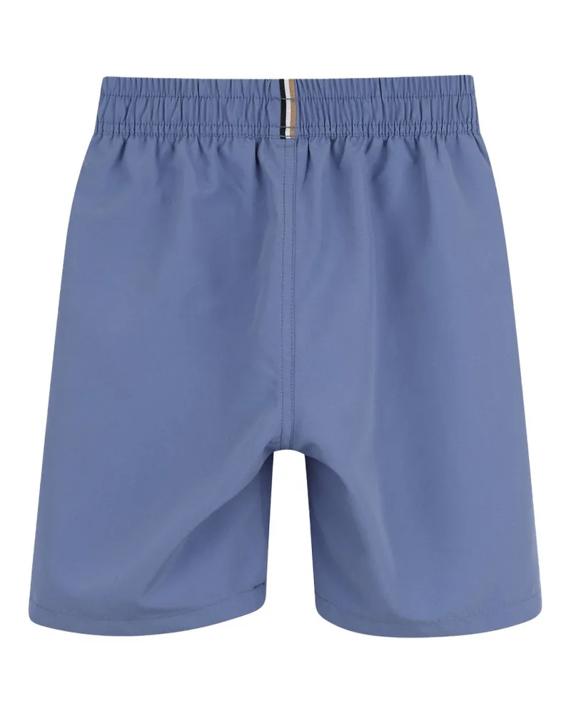 HUGO BOSS Polyester Swim Shorts — Blue Blue