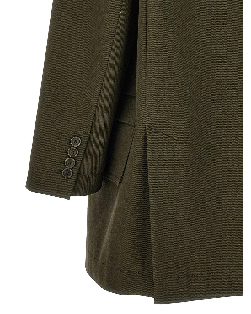 Max Mara Recital Midi Coat — Olive Olive