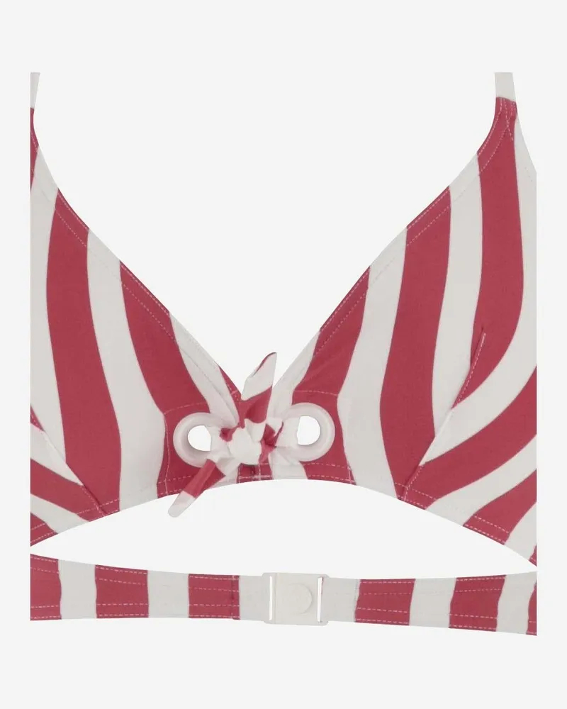 Eres Striped Polyamide Bikini Top — Multicolor Multicolor