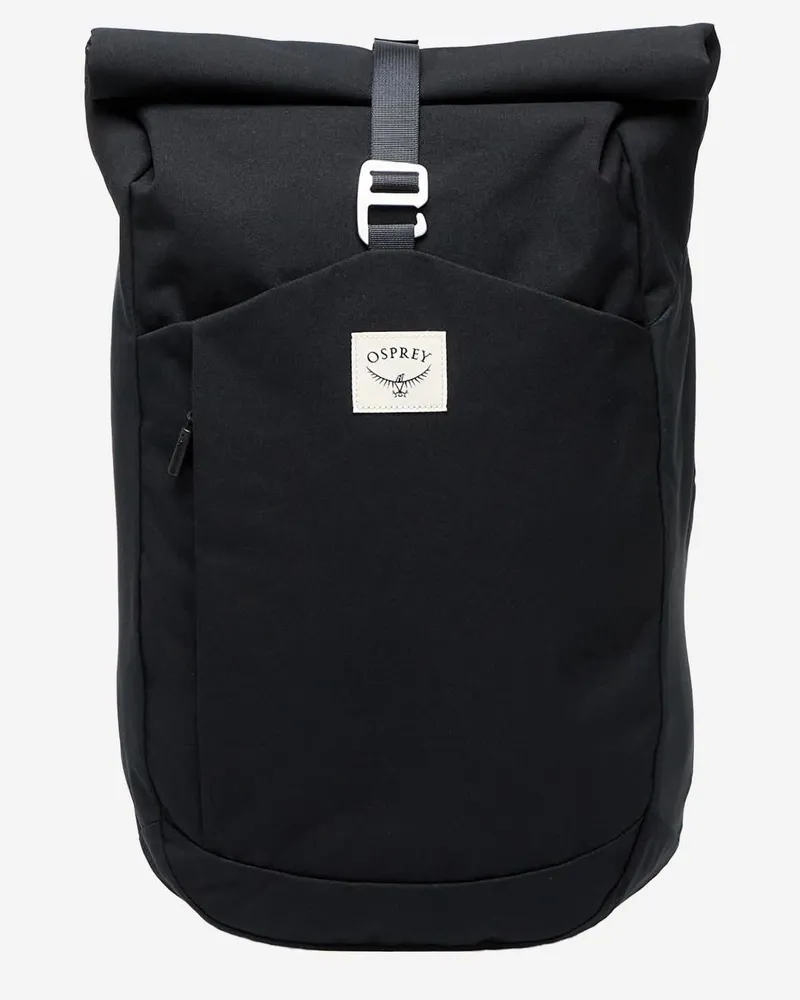 Osprey Men's Arcane Roll Top Backpack Black Nylon Backpacks Black