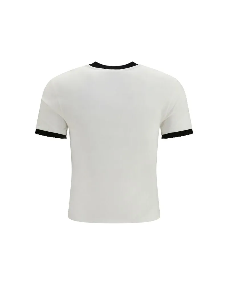 Gucci Women's White Cotton T-Shirt White