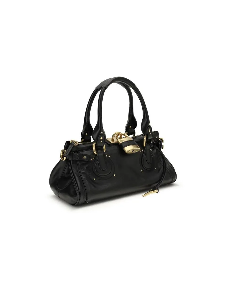 Chloé Women's Black Buffalo Leather Shoulder Bag Black