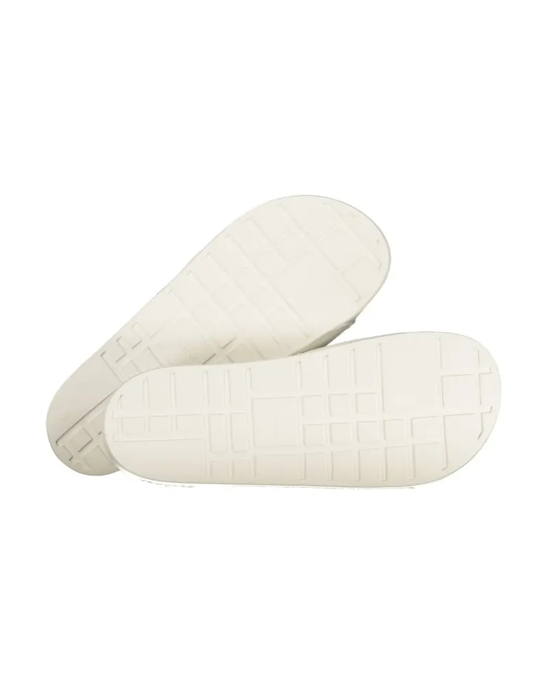 Calvin Klein Logo-Embroidered Slipper — White White