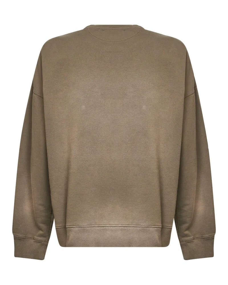 Golden Goose Men's Sweatshirt Cotton Green Sweatshirts Sweater Green