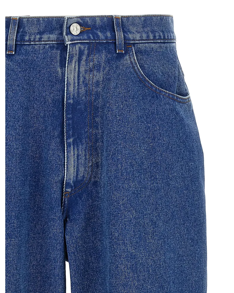 Marni Cotton Denim Jeans — Blue Blue