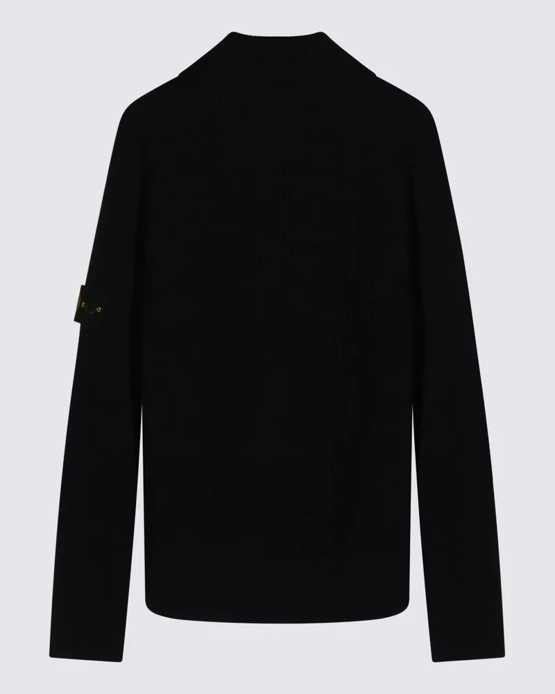 Stone Island Kids' Sweaters Navy Blue Navy