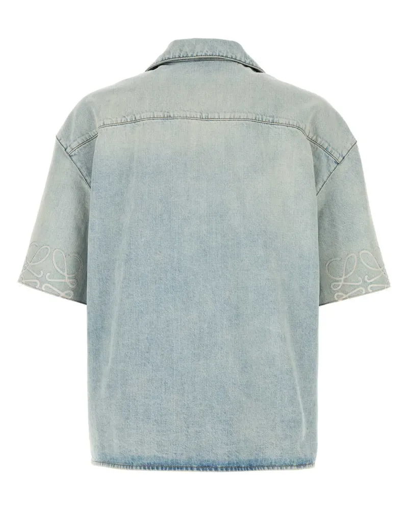 Loewe Short Shirt — Blue Blue
