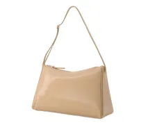 Women's Prism Shoulder Bag Beige Leather