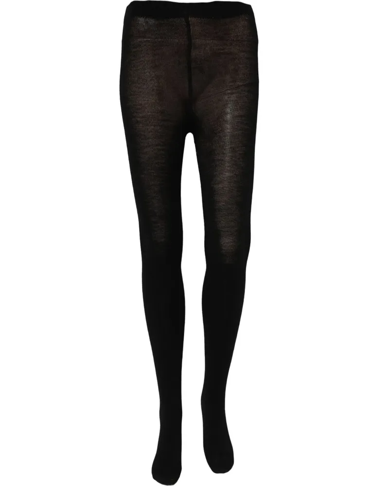 Dolce & Gabbana Wool-Blend Leggings — Black Black