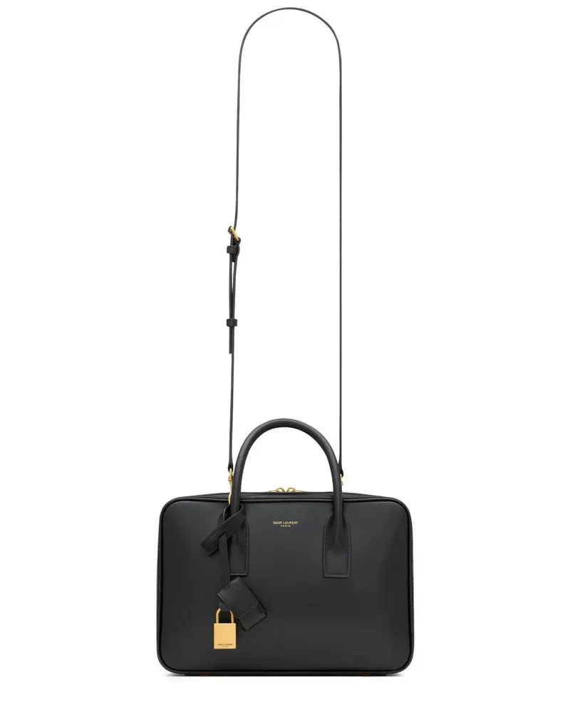 Saint Laurent Women's Sac De Jour Bag Black Leather Handbags Hand Black