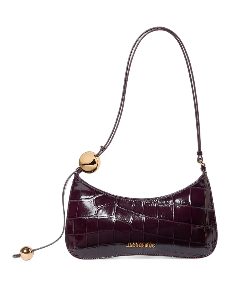 Jacquemus Shoulder Bag — Burgundy Burgundy