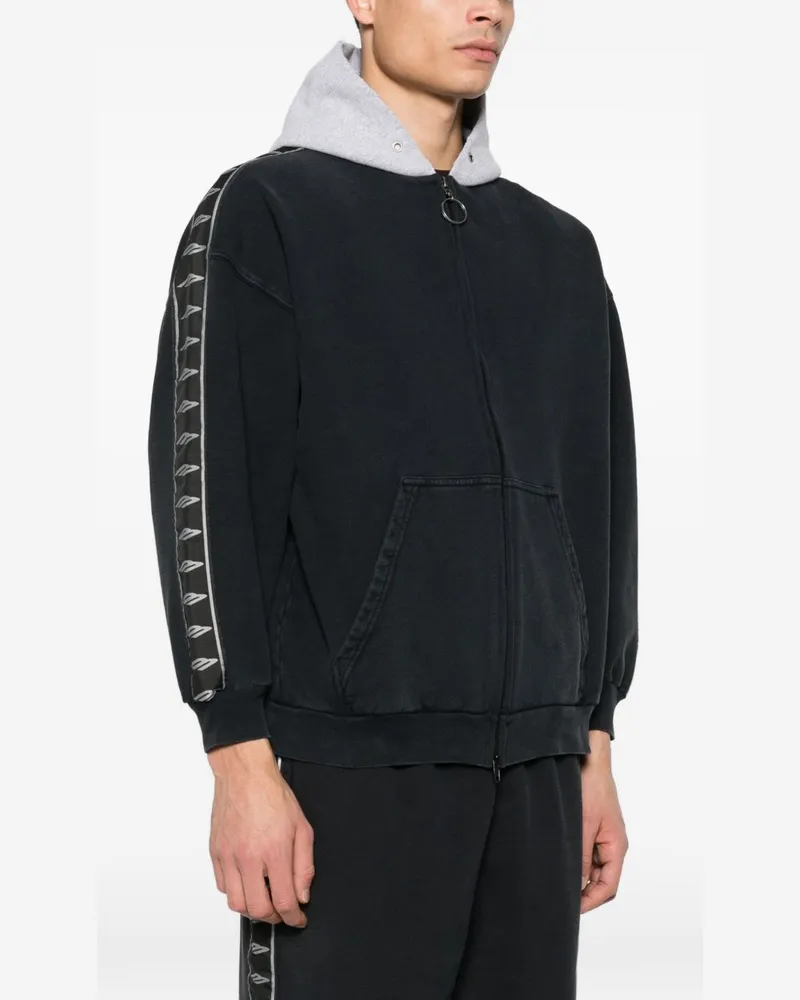 Balenciaga Cotton Hoodie — Black Black