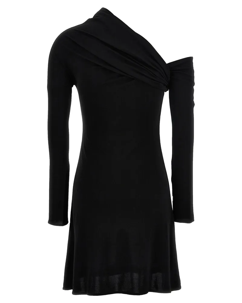 Courrèges Twist Dress — Black Black