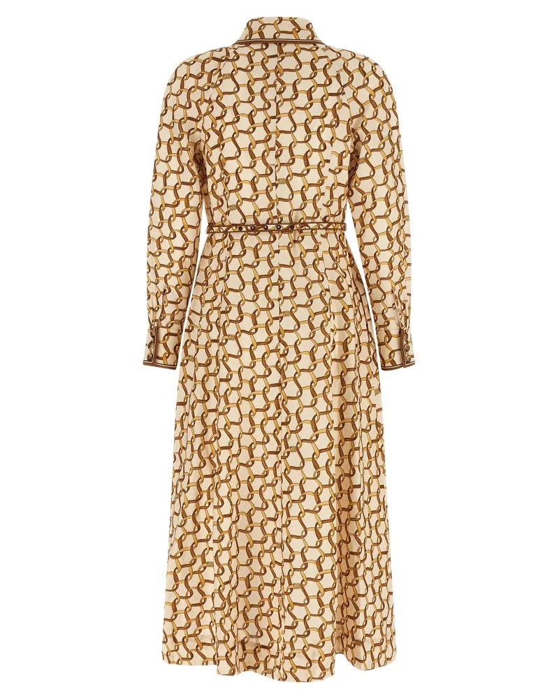 Zimmermann Chemisier Dress — Beige Beige