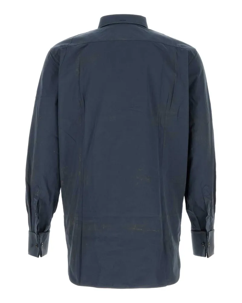 Prada Men's Camicie Navy Shirt Navy