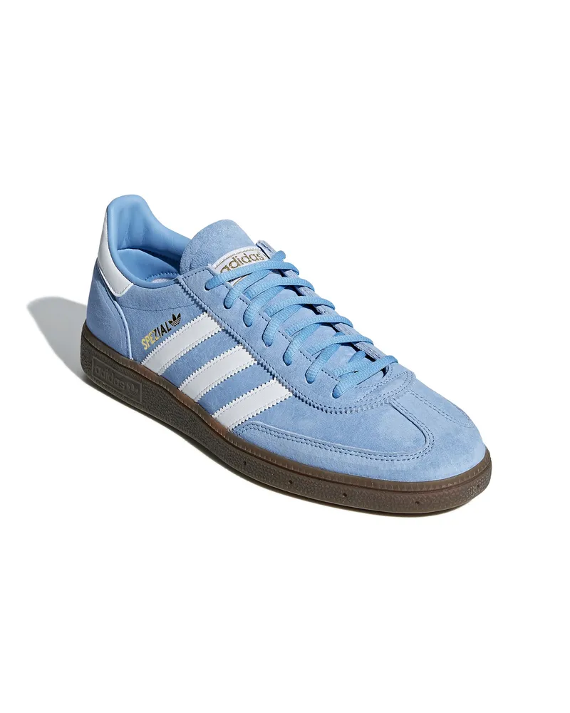 adidas Unisex Sneakers Handball Spezial Light Blue-Cloud White-Gum Trainers Blue/cloud White/gum Blue