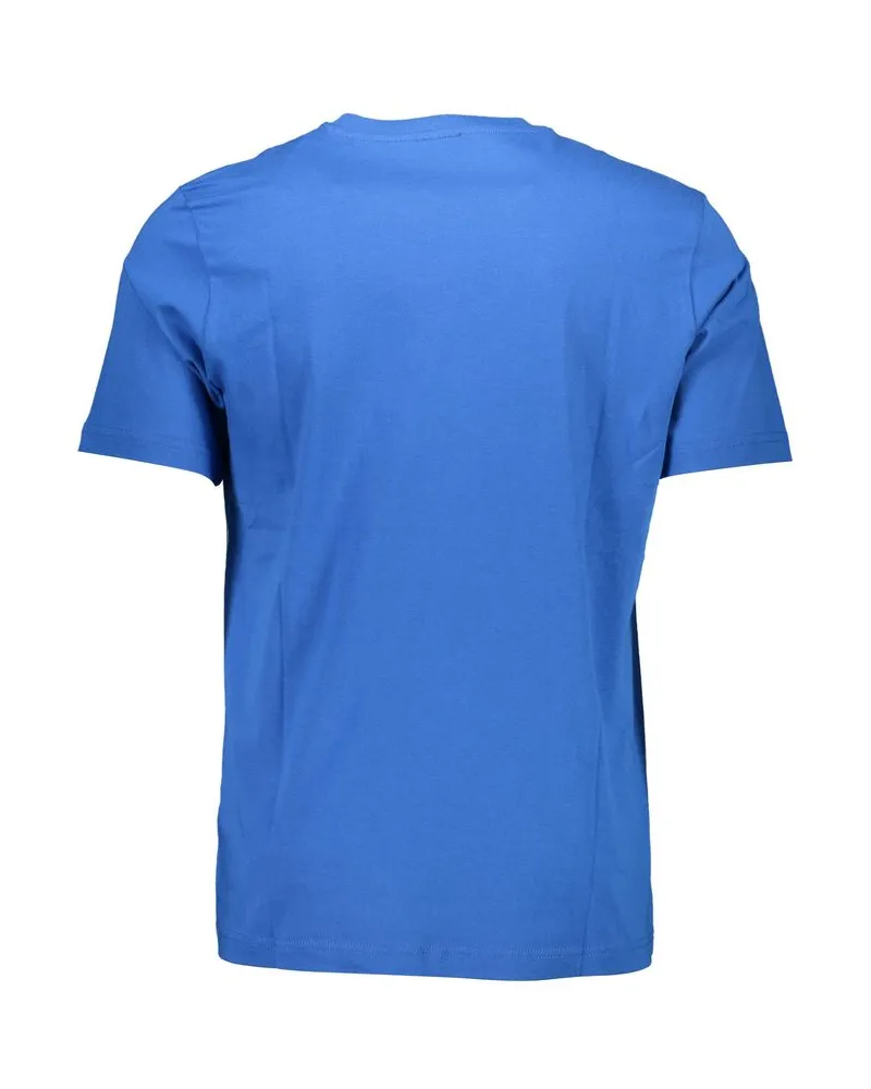 Diesel Logo-Print Cotton T-Shirt — Blue Blue