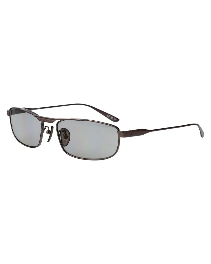Balenciaga BB0451S Metal Frame Sunglasses — Gray Gray