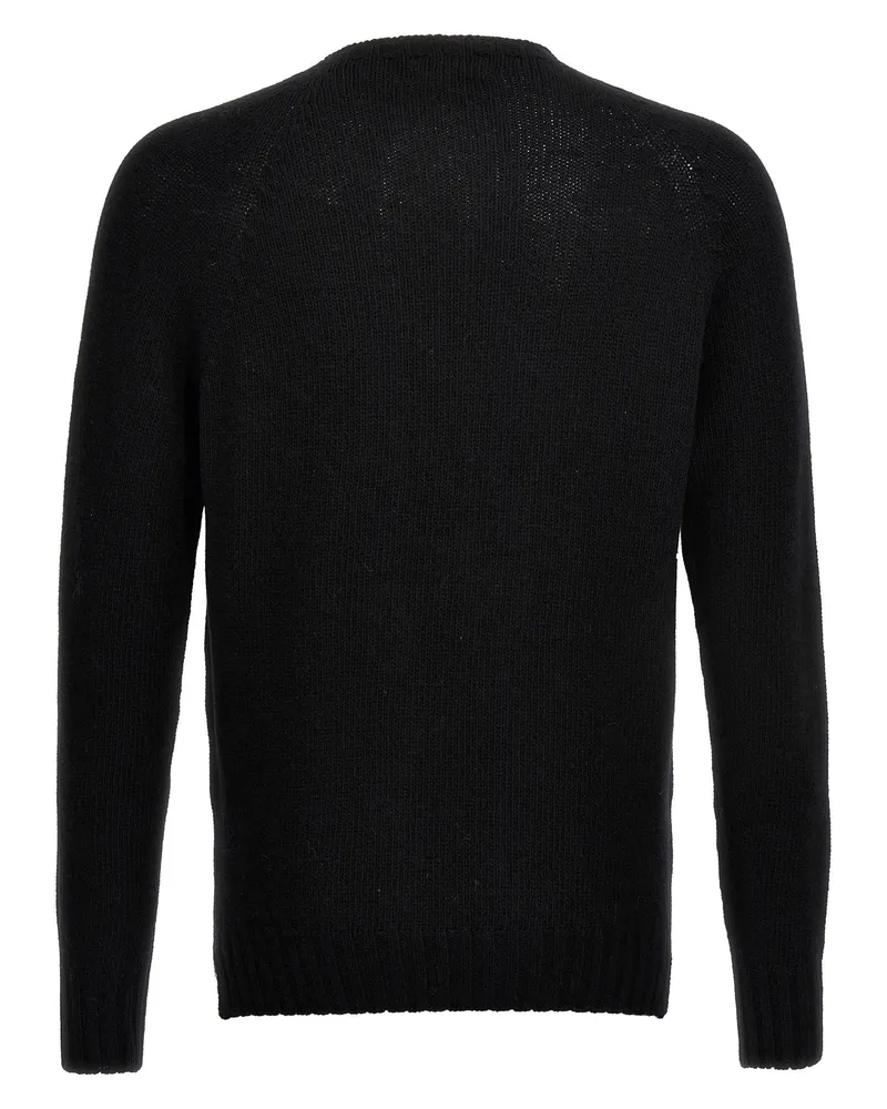MA'RY'YA Cashmere Blend Sweater — Black Black