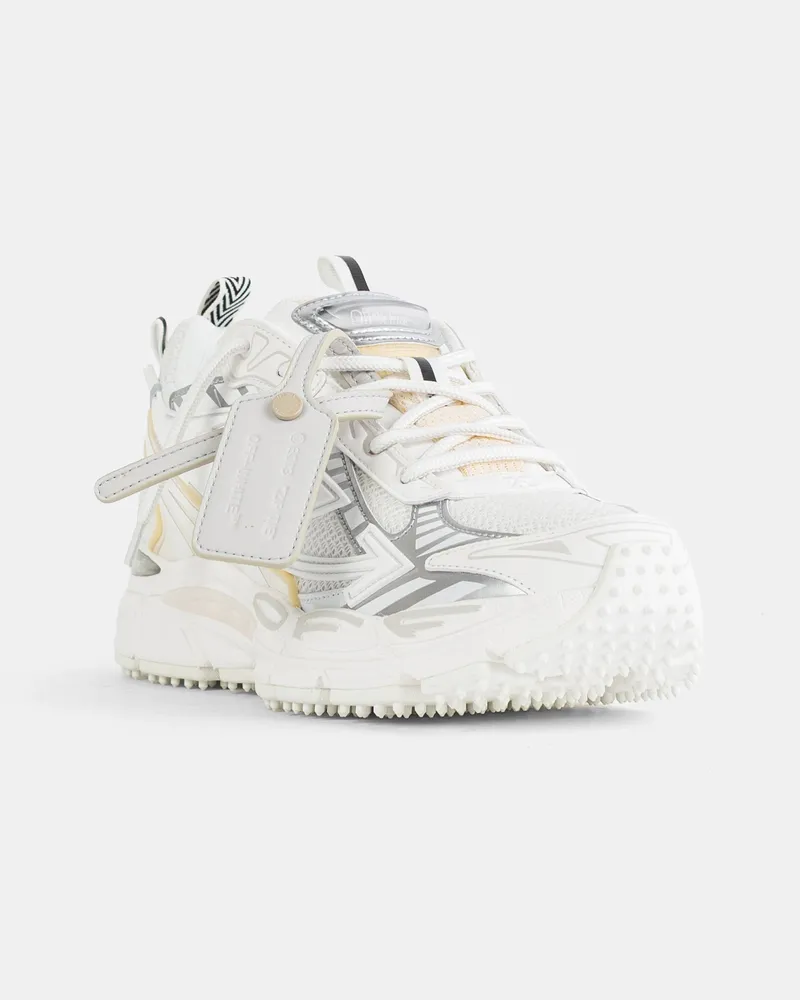 OFF-WHITE Men's Baskets Be Right Back Blanches White Sneaker White