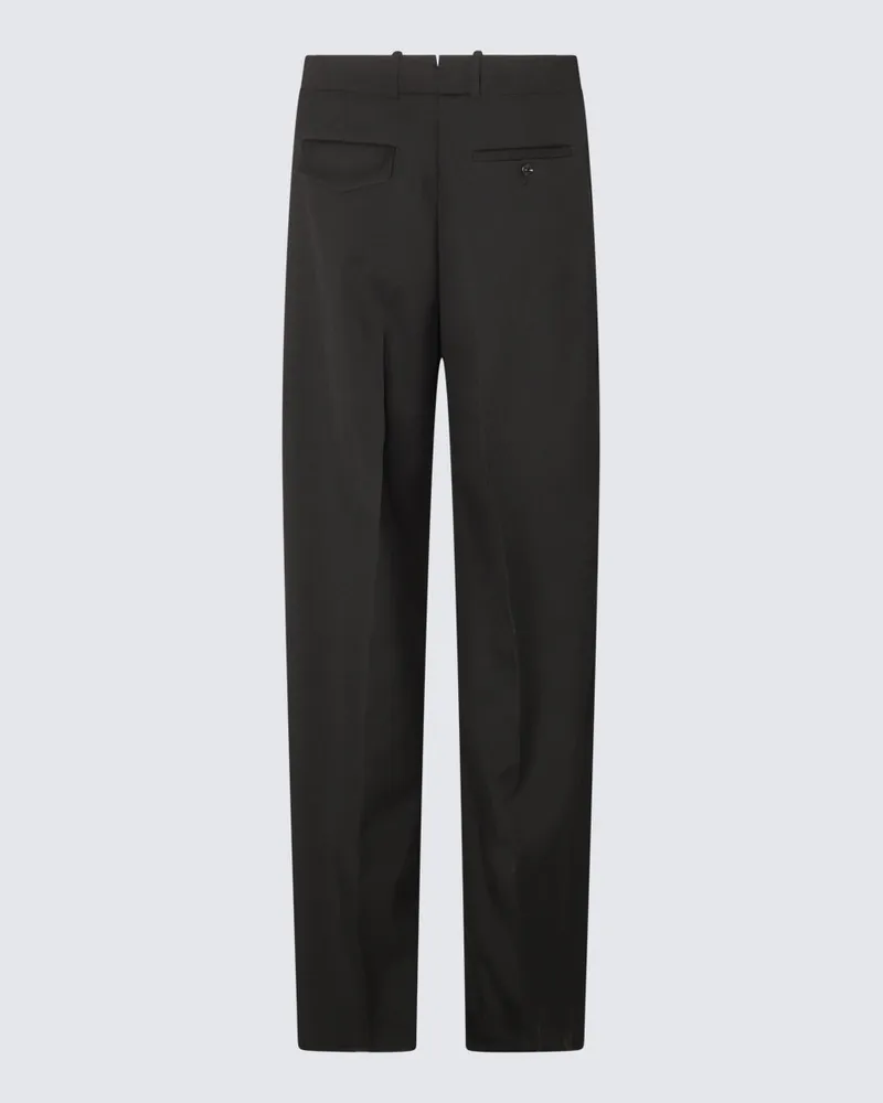 Alexander McQueen Men's Trousers Black _wo Black