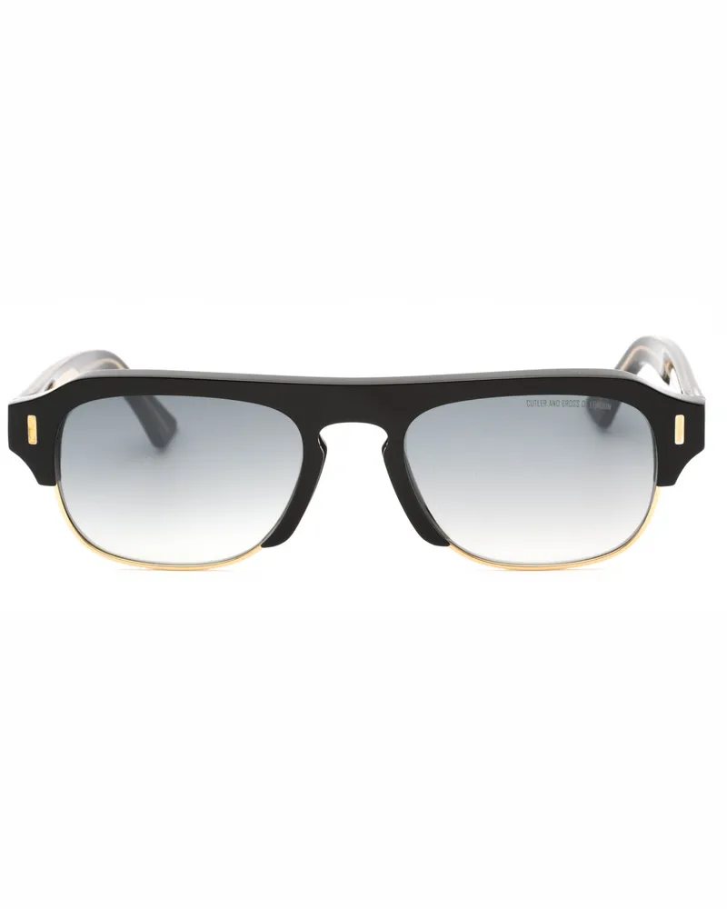 Cutler and Gross Men's Cg1353s Sunglasses Blue Black