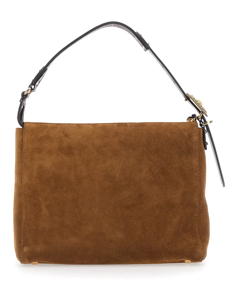 Etro Women's Shoulder Bag Brown Leather Brown