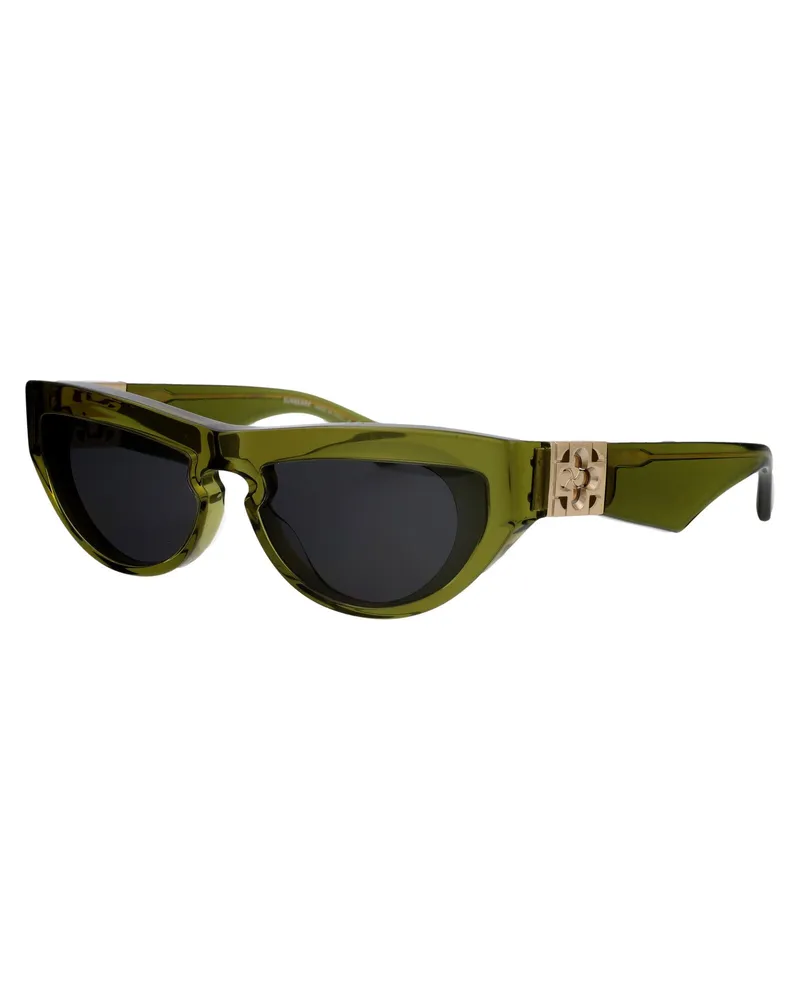 Burberry Women's Sunglasses Green Acetate Green