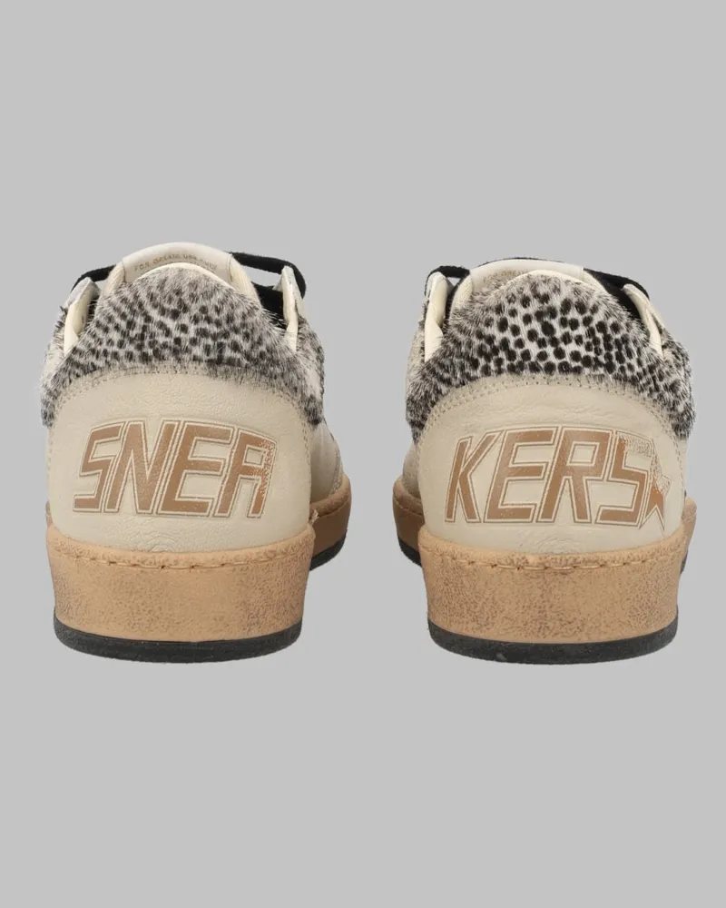 Golden Goose Ball Star Sneaker — Beige Beige