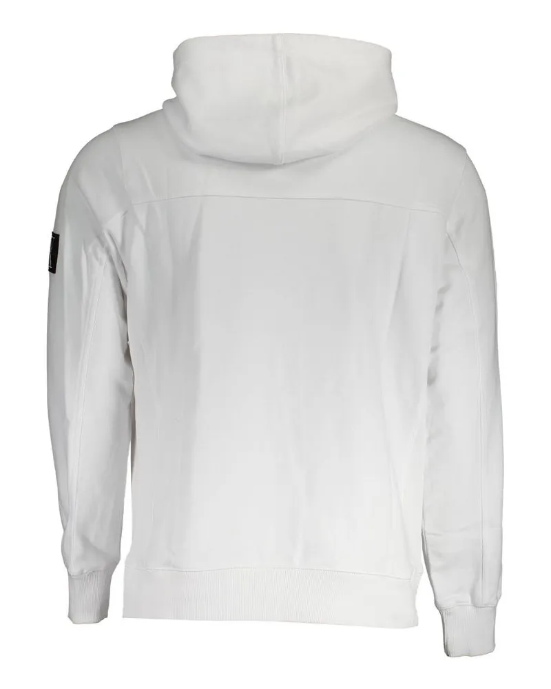 Calvin Klein Cotton Hoodie — White White