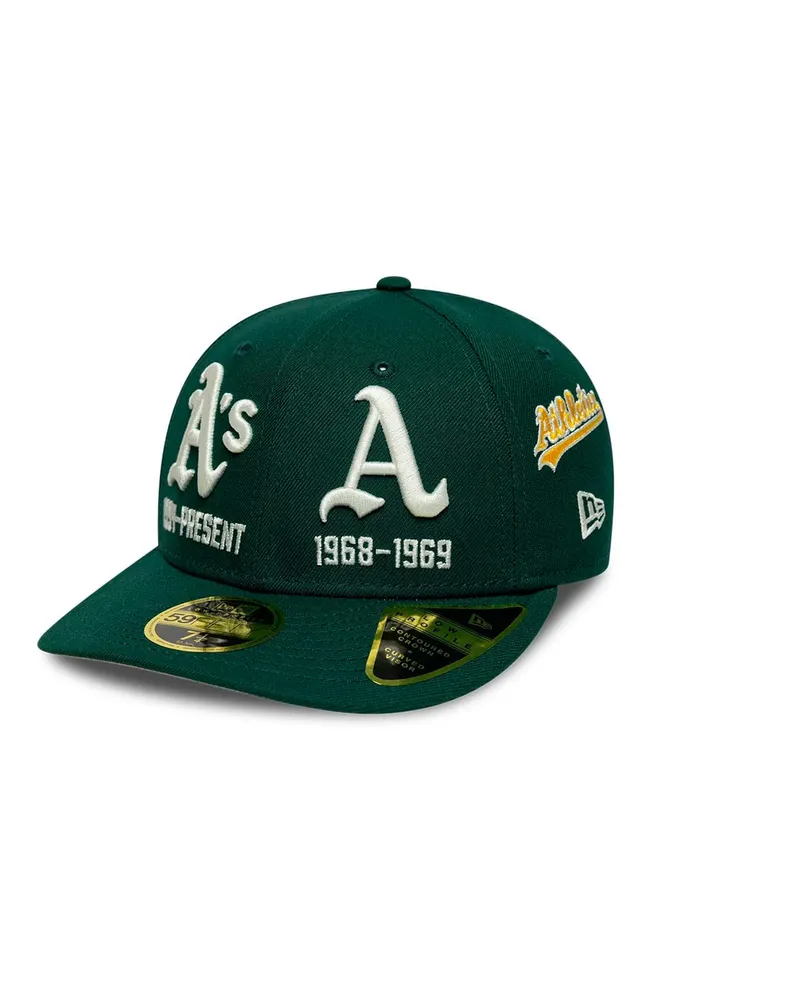 New Era Men's Baseball Cap 59fifty Dark Green Crown Hat Green
