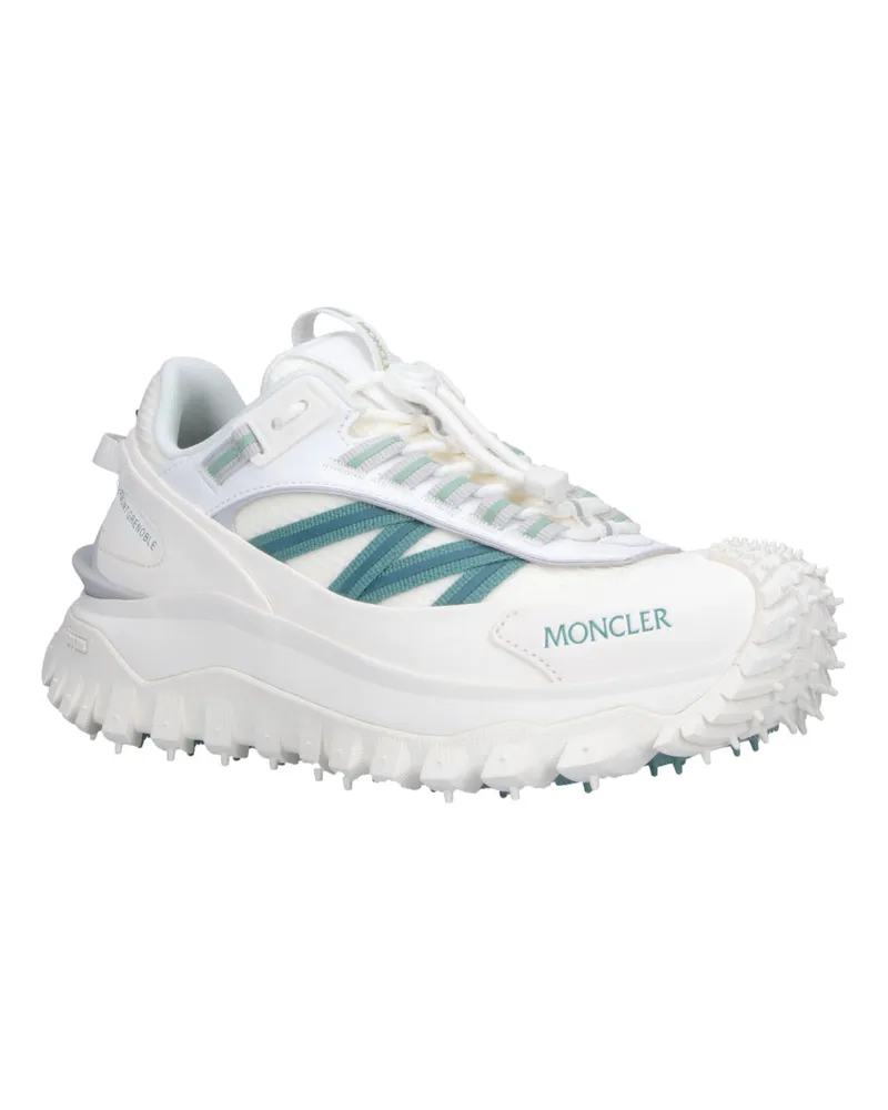 Moncler Women's Sneakers White Upper: Polyester White