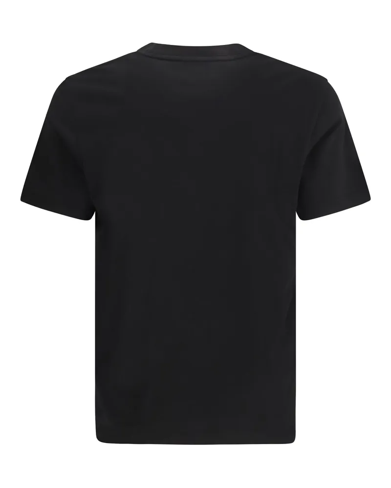 Moncler Men's Cotton Jersey T-Shirt With Logo Black T-Shirts And Polos Black