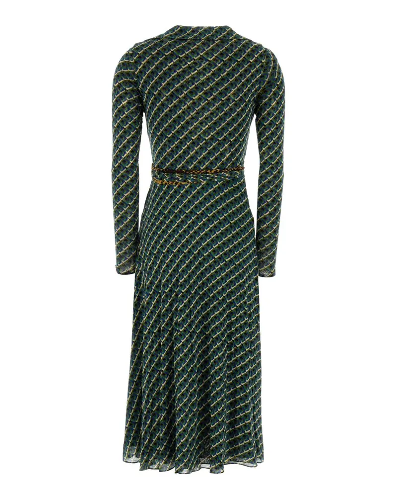 Diane von Furstenberg Phoenix Dress — Green Green