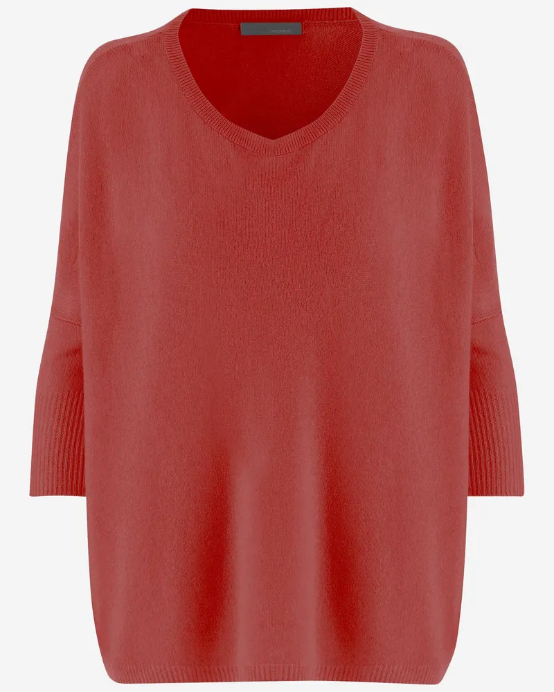 ALLUDE Women Cashmere Sweater Red Red