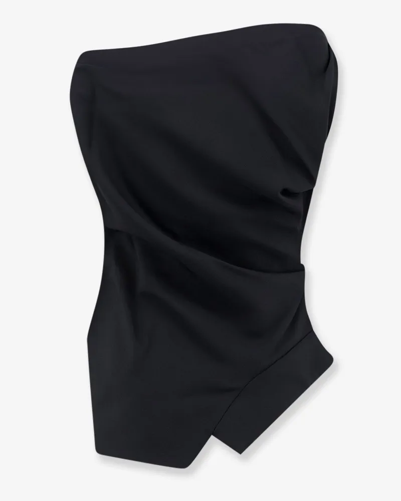 Róhe Women's Top Viscose-Blend Black T-Shirts & Jerseys Black
