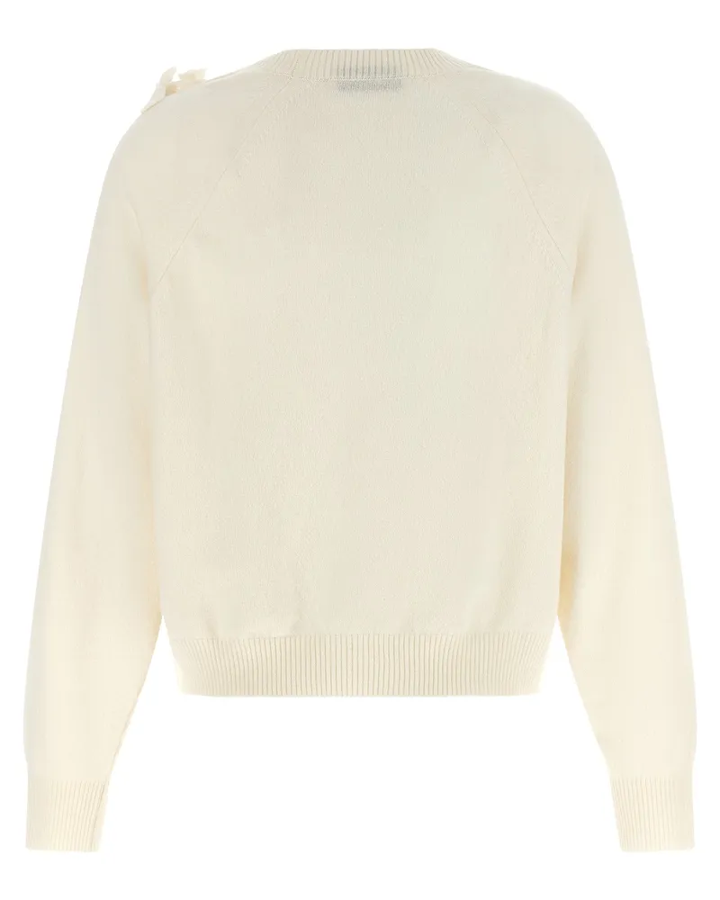 Alberta Ferretti Women's White Virgin Wool Cardigan Clothing White