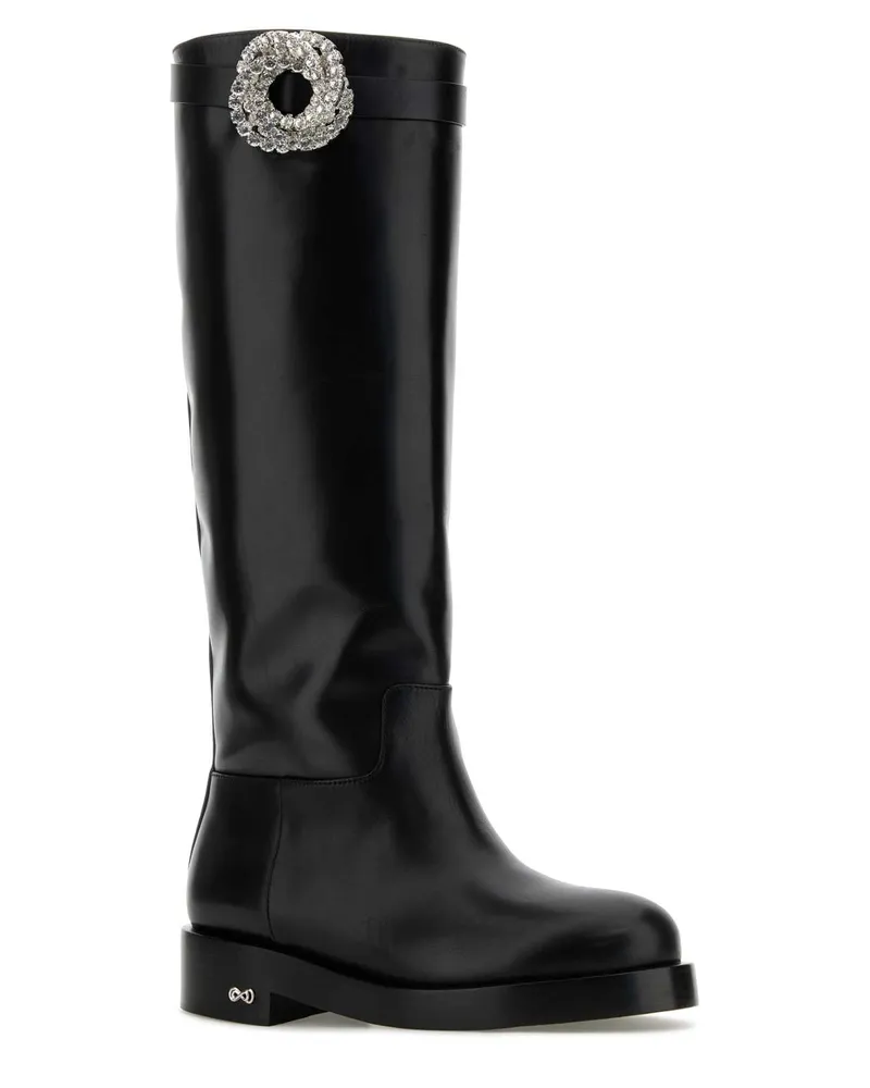 Mach & Mach Pf24s076940clfblk Black Stivali Boot Black