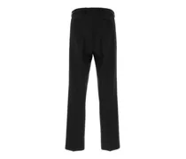 Men's Wool Trousers Black