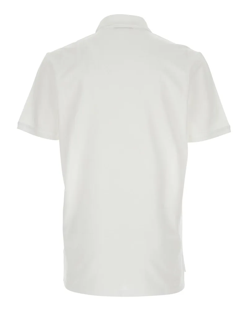 Givenchy Cotton Polo Shirt — White White