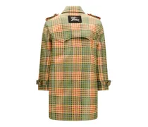 Women's Multicolor Polyester Trench Coat Clothing