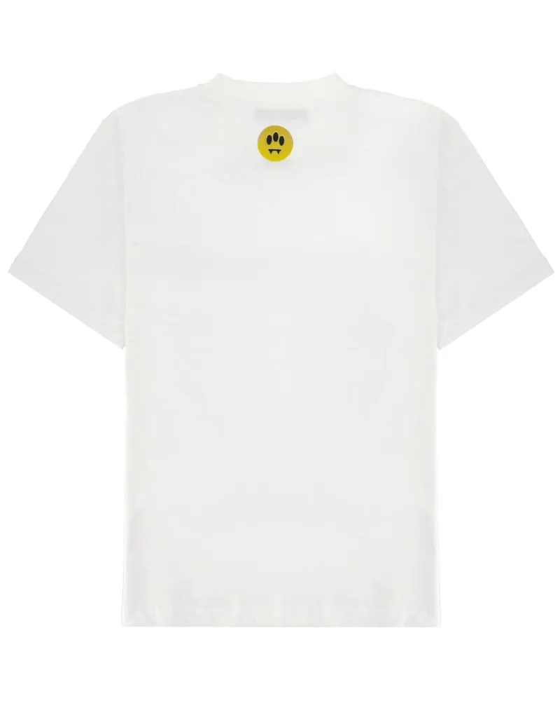 BARROW Logo-Embroidered Cotton T-Shirt — White White