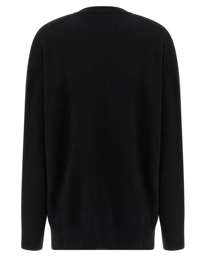 Jil Sander Wool and Cashmere Sweater — Black Black