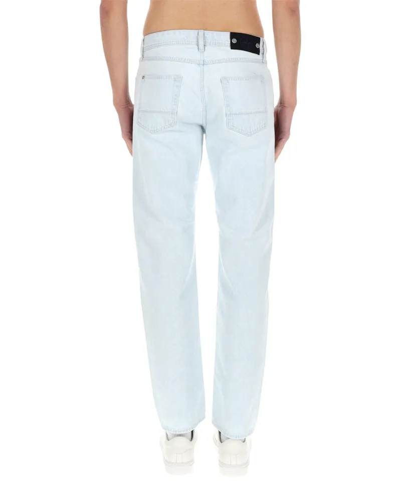 Stone Island Cotton Denim Jeans — Blue Blue