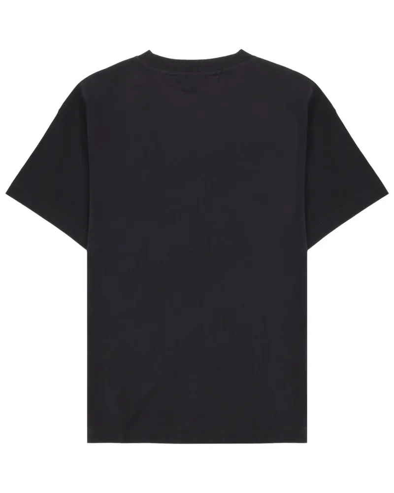 Palm Angels Bear Logo Cotton T-Shirt — Black Black