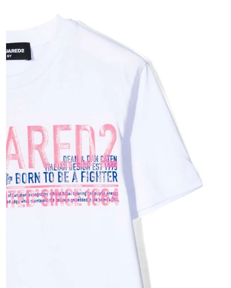 Dsquared2 Cotton T-Shirt — White White