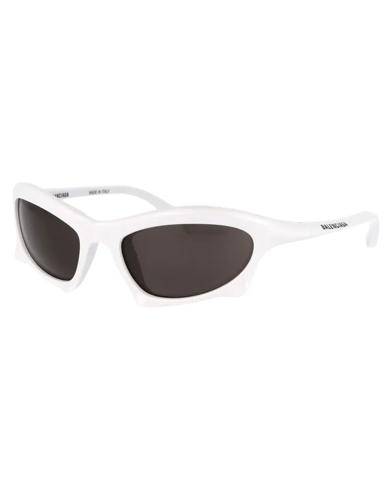 Balenciaga Men's Sunglasses Bb0229s White-Grey Acetate White-White-Grey White/white/grey White