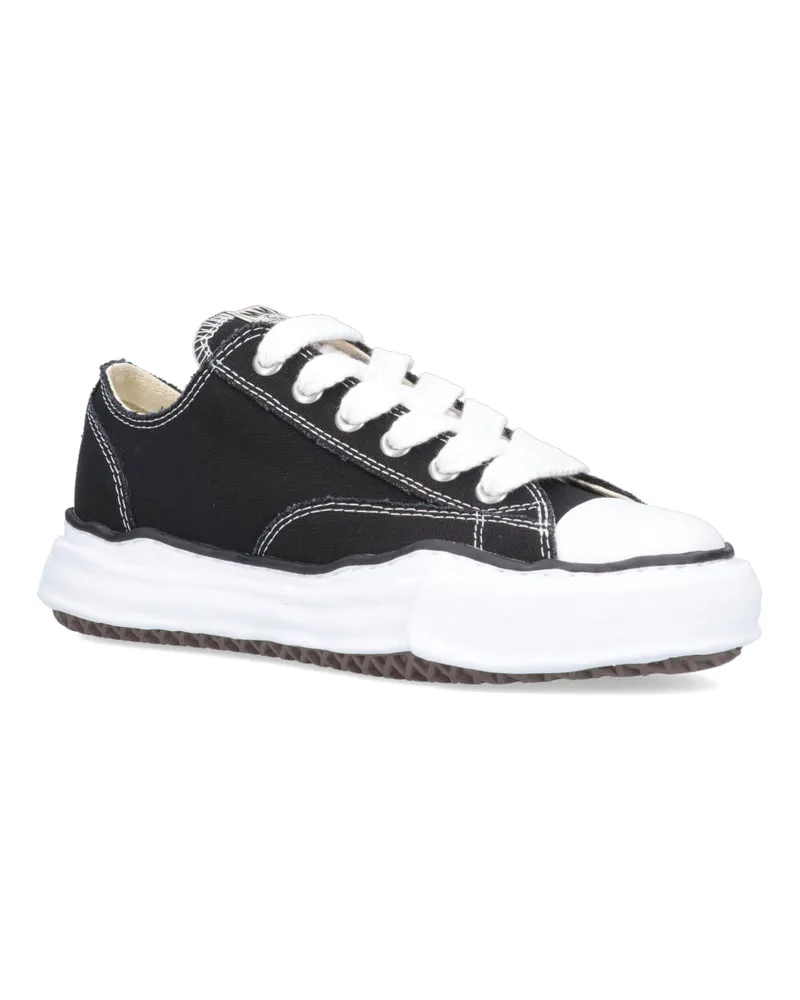 MIHARAYASUHIRO Unisex Sneakers Black Upper: Cotton Black