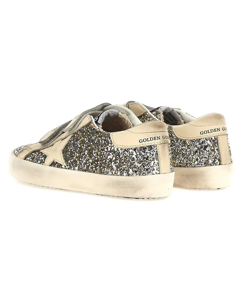 Golden Goose Old School Sneaker — Cream Cream