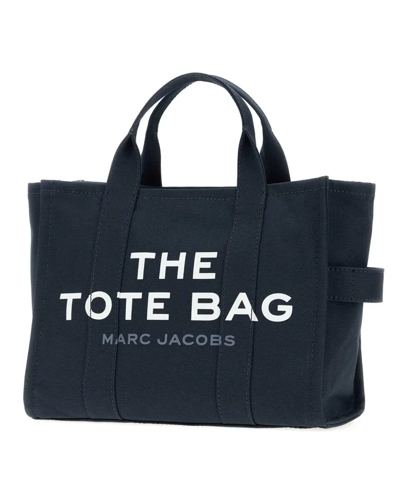 Marc Jacobs Women's Navy Blue Canvas Medium The Tote Bag Handbag Bluesea Exterior: Cotton Borse A Mano Navy